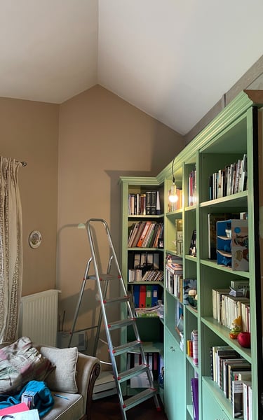 photo du bureau avant rénovation