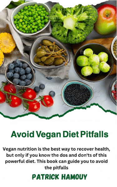 Avoid Vegan Diet Pitfalls book for sale