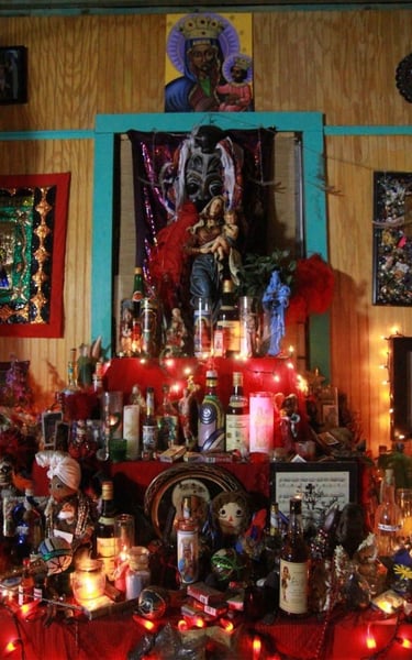 Santeria altar