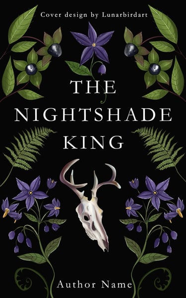 A fantasy book cover design