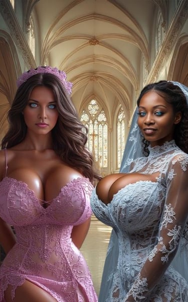 Natalie Marcheur and Allison Uhlrick; Wedding Day, 2025