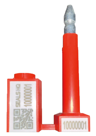 High Security Red Bolt Seals C-TPAT Approved