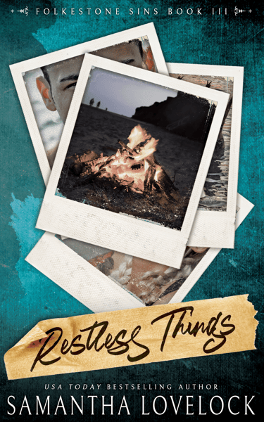 Alternate cover for Restless Things by Samantha Lovelock