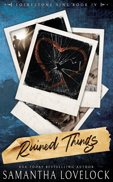 Alternate cover for Ruined Things by Samantha Lovelock
