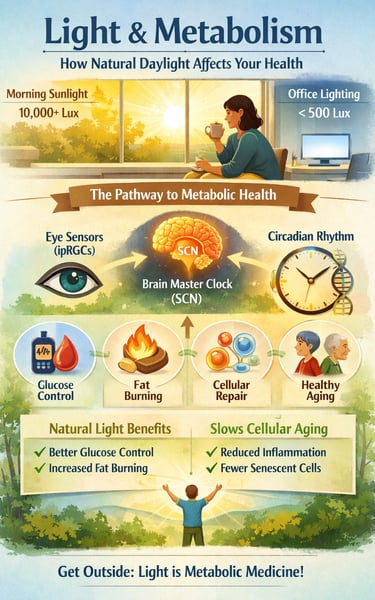 Light and Longevity: Can Sunlight Slow Cellular Aging?