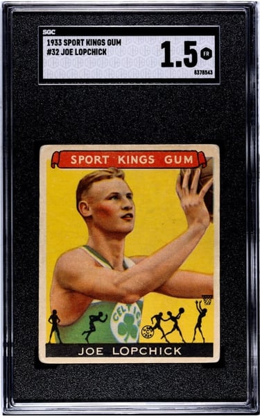 1933 JOE LAPCHICK SPORT KINGS #32
