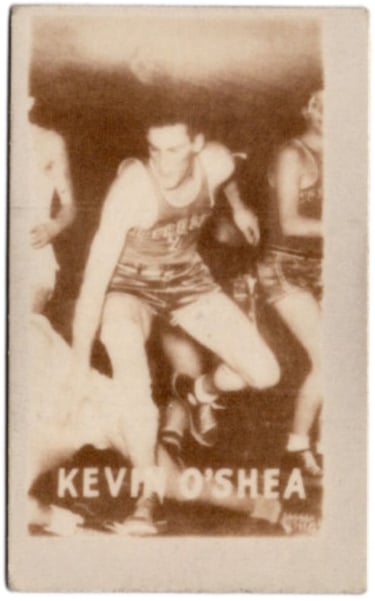 1948 Topps Magic Photos Kevin O' Shea Basketball Thrislls Card