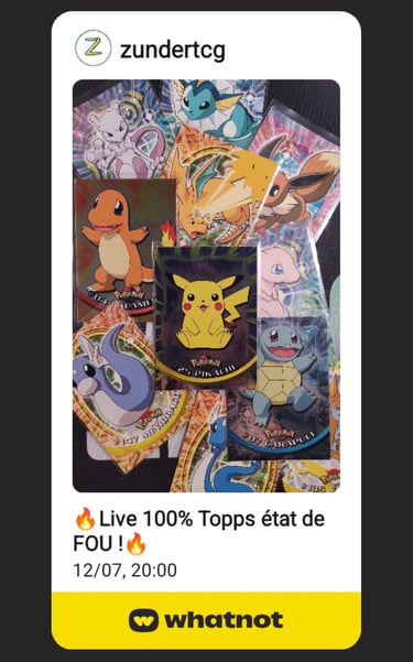Live 12 juillet 2026