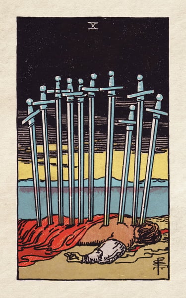 Ten of Swords