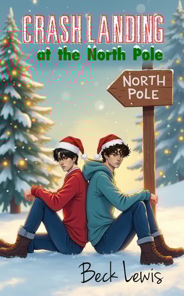 Crash Landing at the North Pole Book Cover