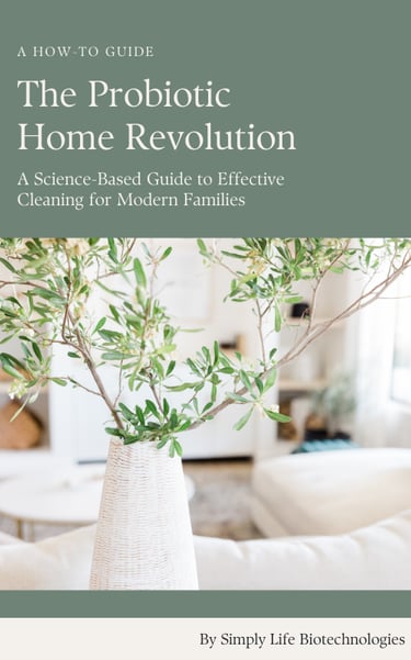 The Probiotic Home Revolution eBook cover English edition by Simply Life Biotechnologies