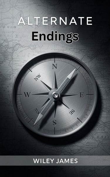 Alternate Endings book cover, true crime short story collection, reimagined justice
