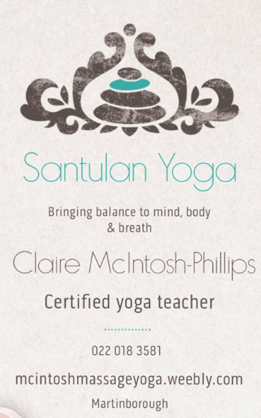 Yoga fitness class in Martinborough