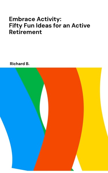AI generated image of a FREE Kindle book, Embrace Activity