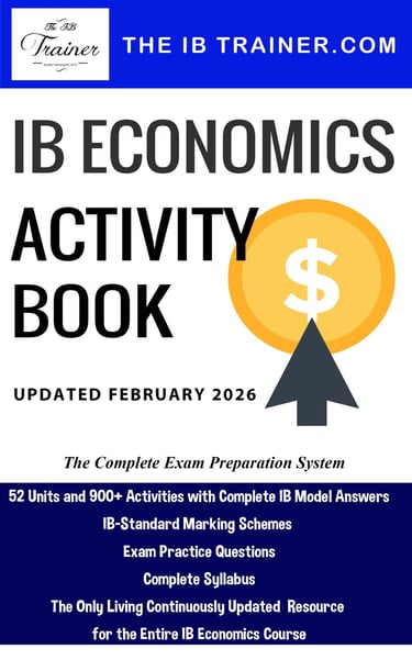 IB Economics Activity Book theibtrainer.com