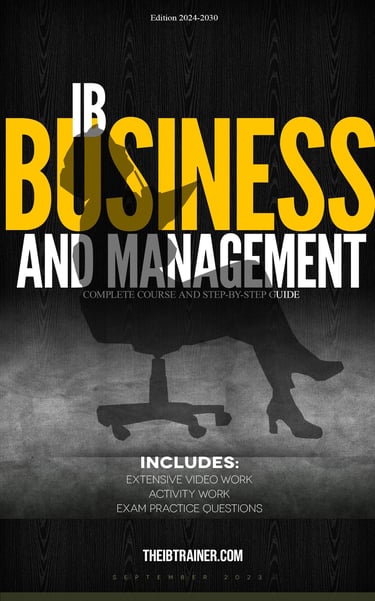 TheIBtrainer.com IB Business and Management course book