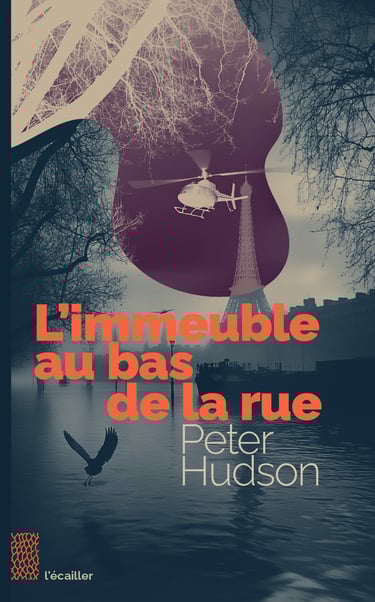 Couverture du livre l'immeuble au bas de la rue par peter hudson