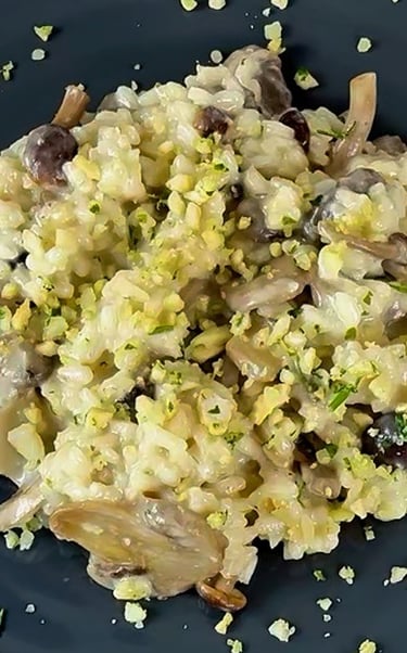 Risotto ai funghi Vegetariano