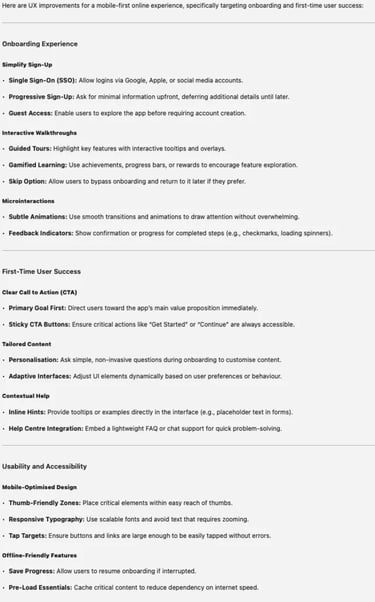 3. Define deliverables version 2 returns a a focused and structure result