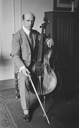 Legendary cellist Pablo Casals
