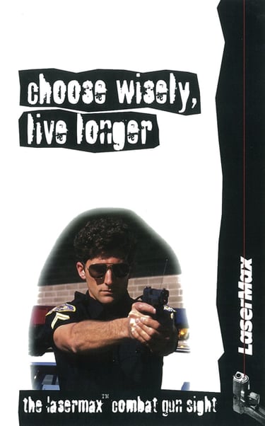 Brand position and slogan for laser gun sights