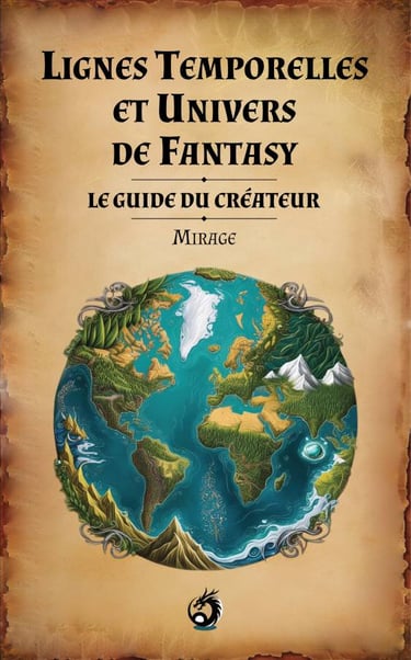 couverture du livre Lignes temporelles et univers de fantasy