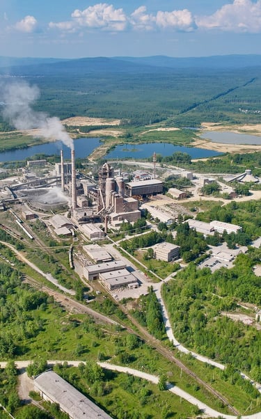 Vernehbakensy Cement Plant, Russia