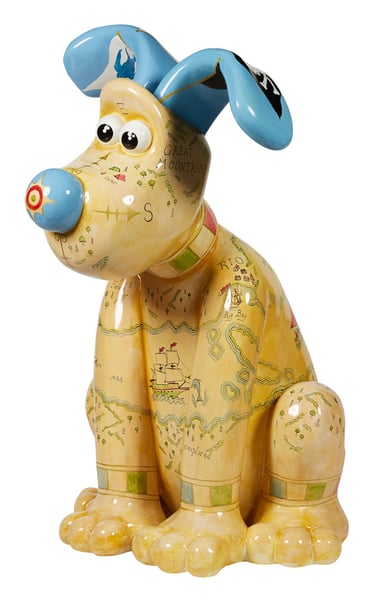 Swallows and Amazon's Gromit by Laura Fearn.