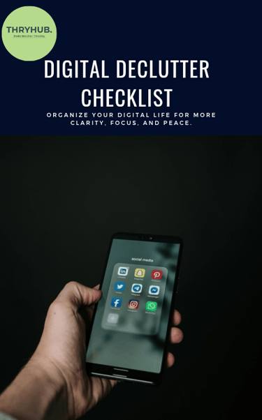 Digital Declutter Checklist