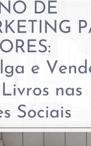 vende e divulga os teus livros