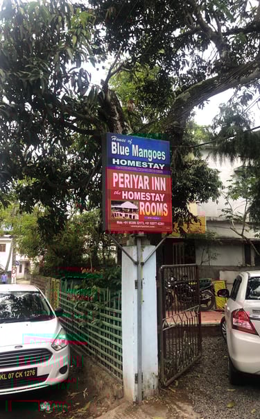 The Periyar inn, Kumily, Kerala, India