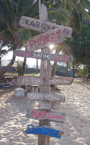 thailand phuket karon beach watersports