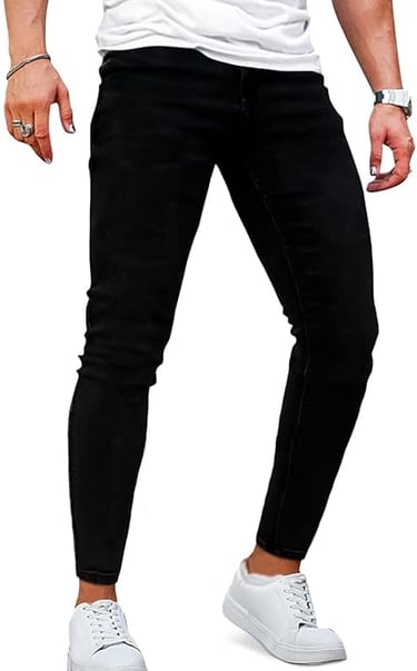 GINGTTO Skinny Stretch Denim Jeans