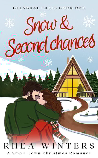christmas romance book cover