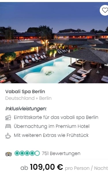 Travelcircus Deal Vabali SPA Berlin 