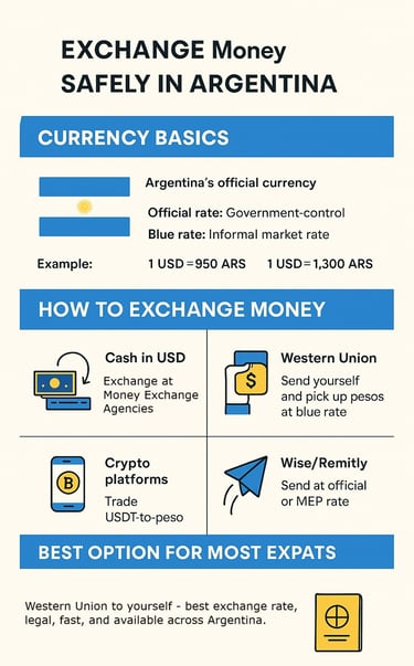 Argentina Exchange Rate Infographic