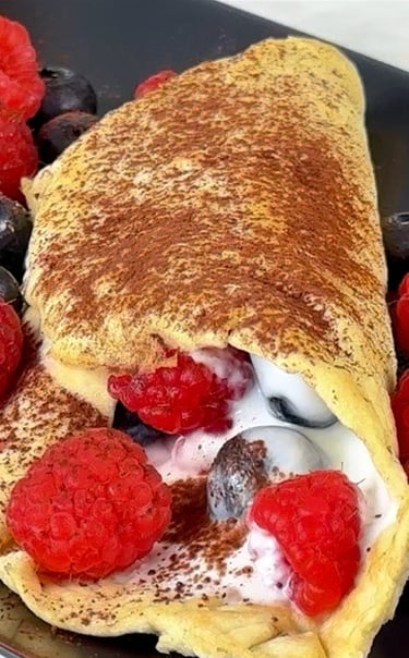 Coconut crepes