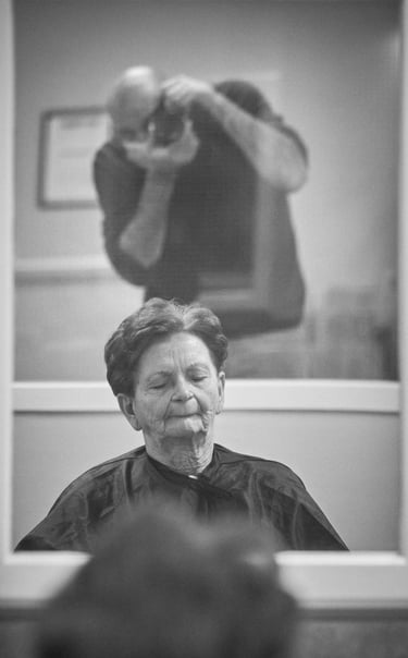 Arnaud Auria Autoportrait Ehpad