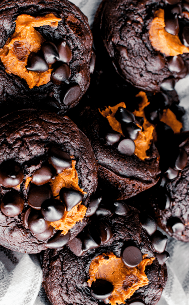 recette muffins choco-peanut