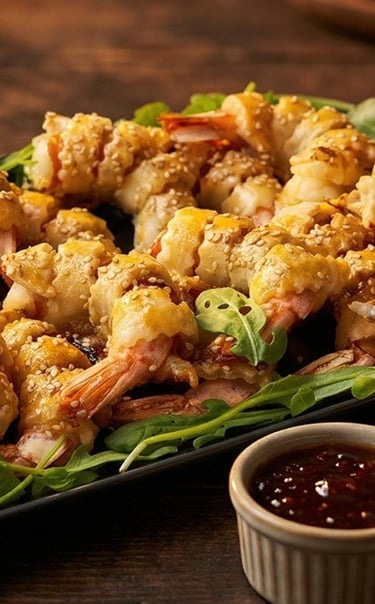 Shrimp bites appetizer