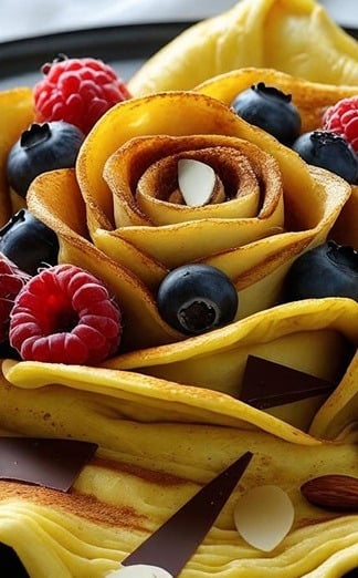 Rosa di Omelette ricetta