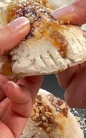 Come fare spuntini di focaccia dolce