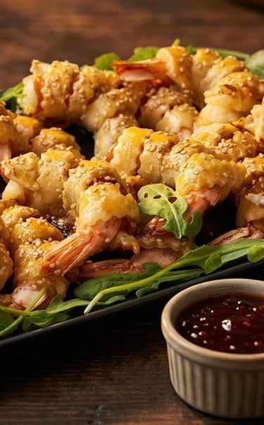 Shrimp bites - 3-ingredient shrimp bites, crispy & flavorful