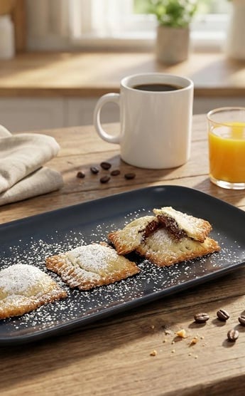 Come fare spuntini di biscotti di pasta frolla al cioccolato