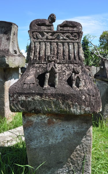 graves in sulawesi, indonesia