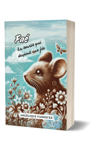 Broché conte pour enfants Faé, la souris qui devient une fée - Angélique Vanhecke.