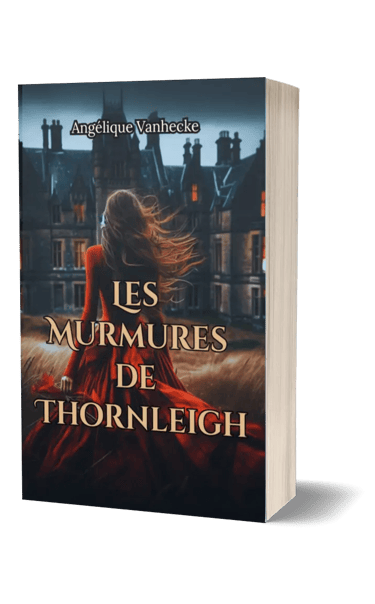 Broché romance historique gothique Les Murmures de Thornleigh - Angélique Vanhecke.