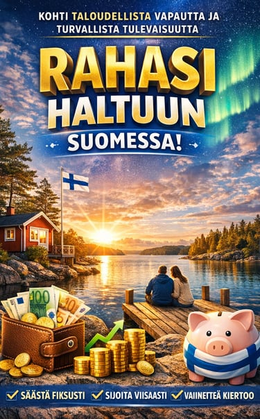 Selviydy Suomen korkeista elinkustannuksista. Käytännöllinen opas budjetointiin, säästämiseen ja lis