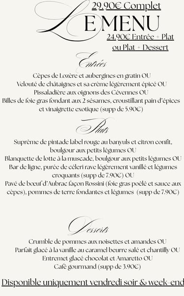 restaurant vezenobres