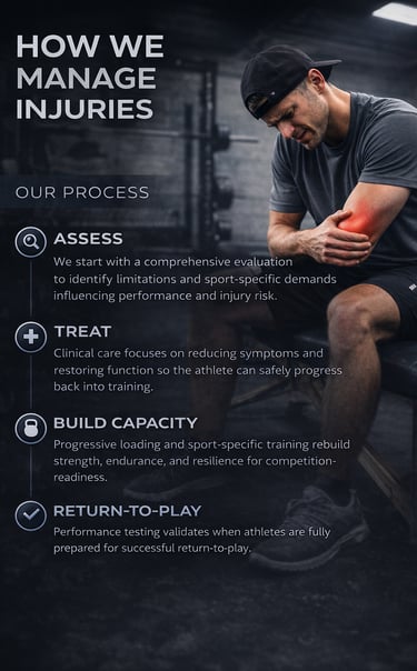 a man sitting on a bench with a kneel